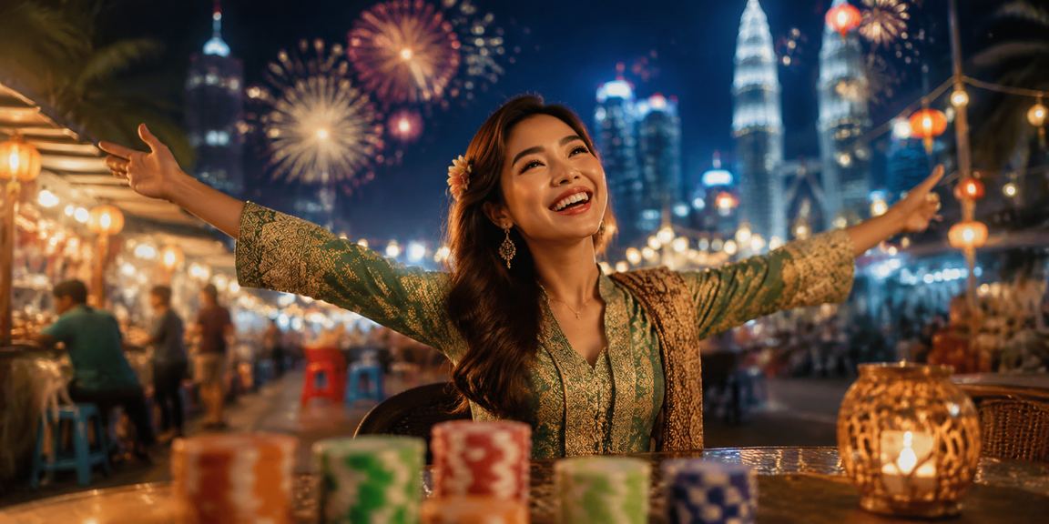 Pengguna Kuala Lumpur menikmati bonus deposit Hari Raya
