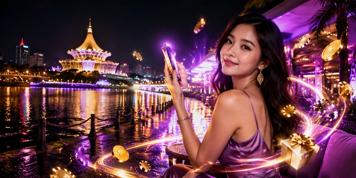 Pengguna Kuching mendaftar dan menikmati bonus permainan meja bersama we1